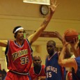 Closs_Frame Tournament MVP Keith Closs was an imposing presence in the paint for the Breakers on Saturday at Santa Barbara High. (Presidio Sports Photo)