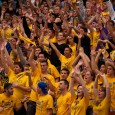 UCSB_Crowd_Frame UCSB's biggest crowd of the season of 5,516 was treated to a double-overtime thrill ride at the Thunderdome.