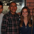 Dos Pueblos soccer players from L to R: Julio Rubio, Kelvin Mendoza, Misty Soto, and Brandie Harris