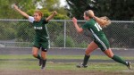 LBPoly_Goal Long Beach Poly's Celeste Dominquez celebrates her game-winning goal on Wednesday.