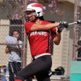 Erin_Saito Carpinteria's Erin Saito takes a swing in Tuesday's second-round CIF victory for the Warriors.