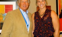The author with Olympian Kami Craig