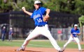La Mirada's Blake Wilson makes a pitch from the windup on Tuesday. (Presidio Sports Photo)