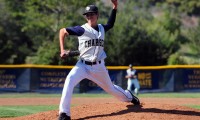 Dos Pueblos starting pitcher Josh Tedeschi earned his 10th win of the season on Friday.