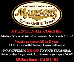 25% off team meals at Madisons