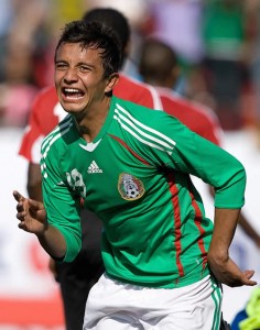 Mexico's Victor Mañon figures to be a main player on Tuesday night against the Gauchos. 