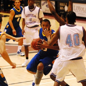 UCSB's leading score Orlando Johnson scored 16 points in an 89-84 win against his former team Loyola Marymount