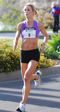 Women's winner Andrea McLarty