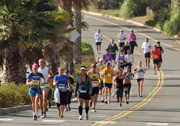 There are running events in Santa Barbara every month of the year.