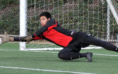 Carpinteria goalkeeper Joey Gamez