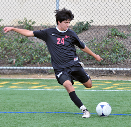 Carpinteria's Ricky Arroyo brought the Warriors even with Dos Pueblos in the final minute.