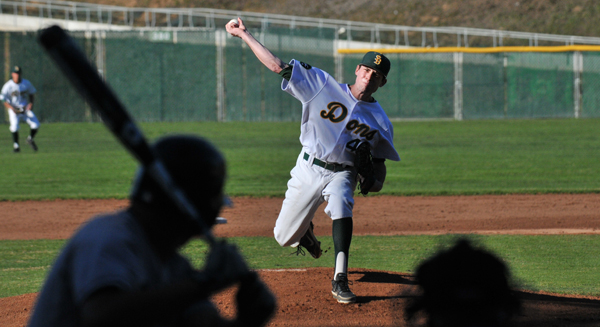 Santa Barbara High's Evan Smith started the season opener, striking out five batters in four innings.