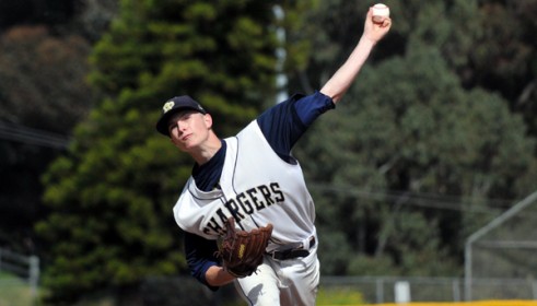 Dos Pueblos starter Gabe Speier struck out 10, allowed two runs and two hits in a no decision. 