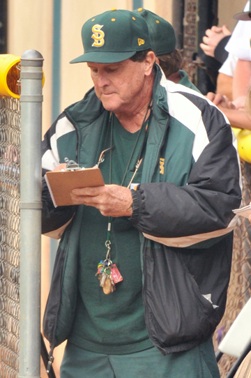 Santa Barbara High baseball coach George Rempe