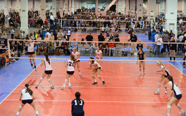 Dozens of girls volleyball teams flocked to Las Vegas last weekend (Sean Robertson Photos)