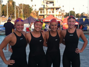 San Marcos girls swimming