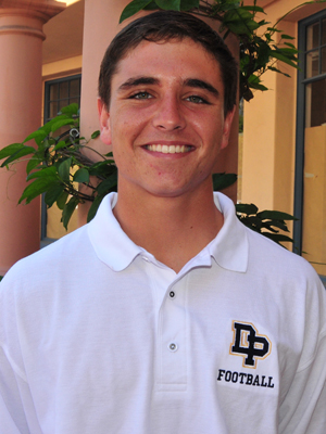 Tyler Welch rushed for 244 yards and scored 3 TDs to help Dos Pueblos win its first football game of the season.