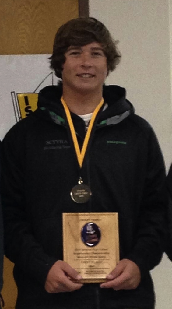 Matt Long of Dos Pueblos High is the national high school singlehanded sailing champion.
