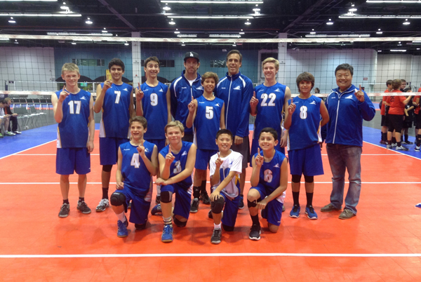 Santa Barbara Coast Volleyball Academy after earning a Junior National bid