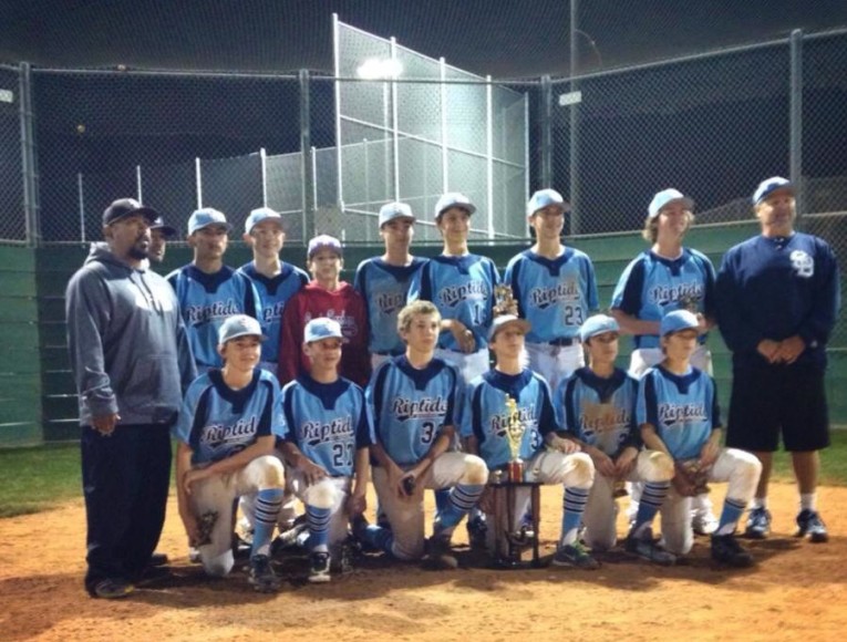 The Santa Barbara Riptide baseball team won the Power-12 Tournament title.