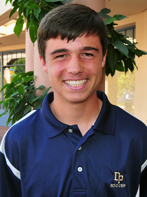 Tim Heiduk scored two goals on headers to help Dos Pueblos advance to the second round of the Division 1 playoffs.