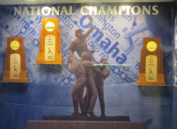 Arizona has won three national championships, most recently in 2012.