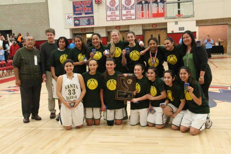 Santa Barbara High's girls basketball team won the CIF Regional title and will now play for a state championship.