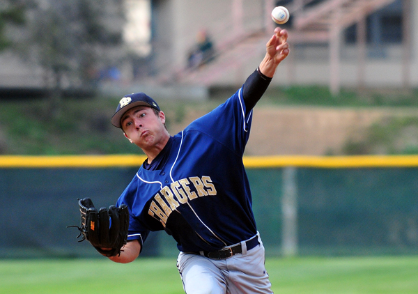 DP's Daniel Buratto pitched a complete game and improved to 4-2 on the season.