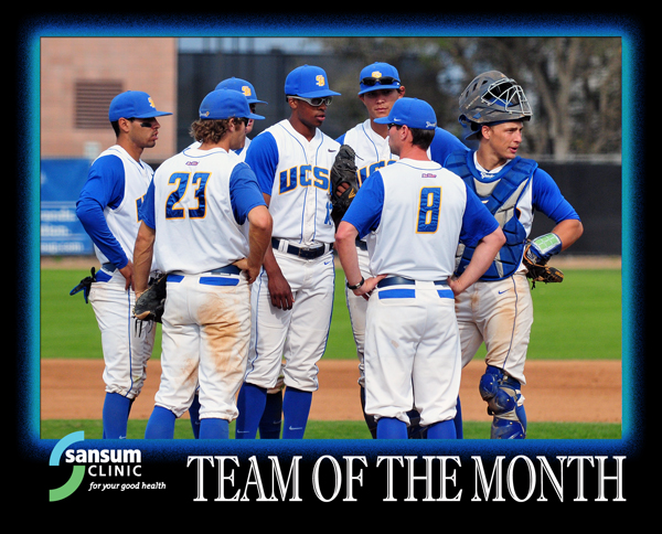 UCSB Baseball - Team of the Month