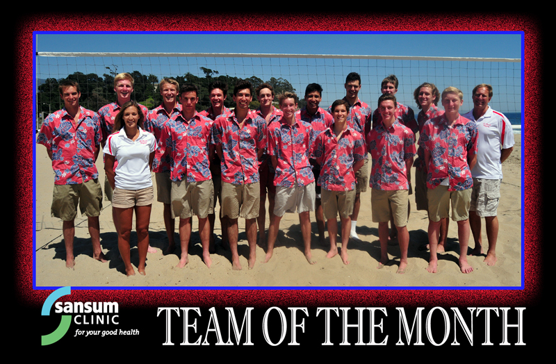 Team of the Month - San Marcos Volleyball