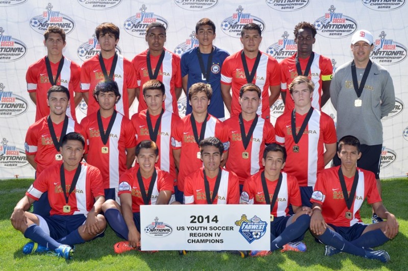 The Santa Barbara  Soccer Club's boys Under-18 team is making its U.S. Youth Soccer National Tournament debut.
