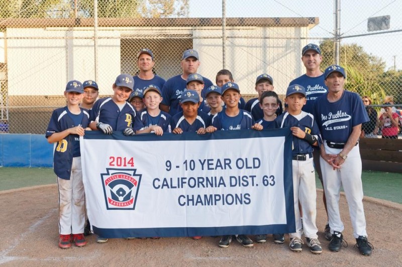 The Dos Pueblos Little League 10-Under All-Stars won the District 63 Tournament title.