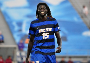 Ismaila Jome is one of three Gauchos on the Preseason All-Big West Team. The others are Nick DePuy and Drew Murphy.
