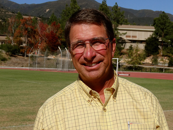Westmont's faculty member and athletics coach Russell Smelley