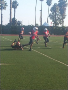 D4 Red Saints get win over Santa Ynez Pirates to remain Undefeated at 6-0