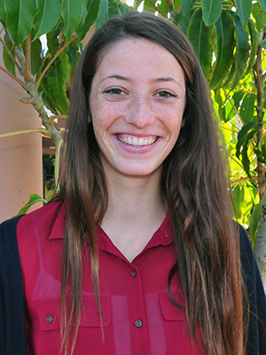 Lucia Johnson, Cate's Scholar-Athlete award winner.