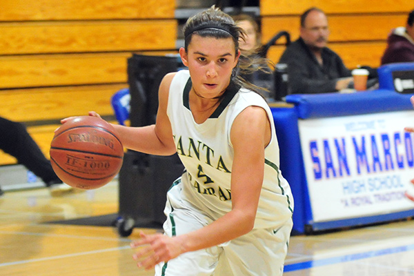 Amber Melgoza pumped in 50 points in a CIF quarterfinal game.