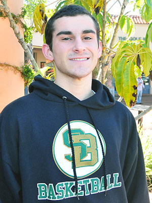 Max Henderson  is a clutch shooter for Santa Barbara High.