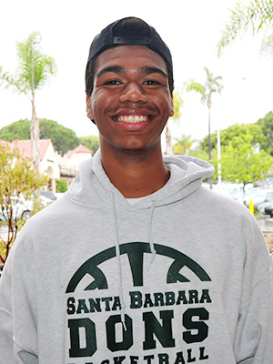 Ben Clay, Santa Barbara High boys basketball.