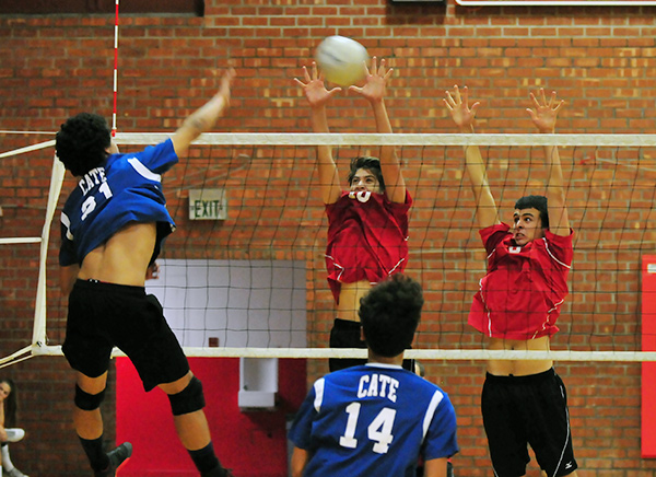 Tuesday's match was the first Tri-Valley League match between the two schools. (Presidio Sports Photo)
