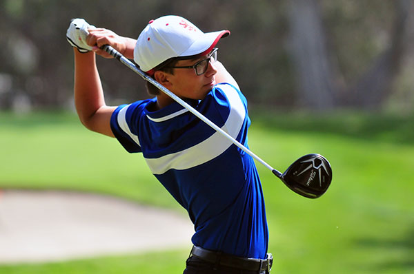 San Marcos' Chad Visser was medalist at Montecito Country Club on Tuesday. (Presidio Photo)