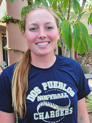 Veronika Gulvin pitched a perfect game and a no-hitter for Dos Pueblos.