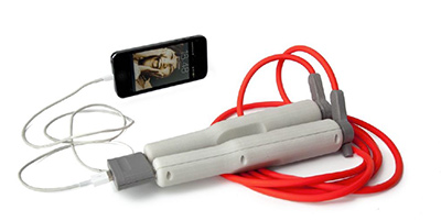 The PULSE jump rope from UnCharted Play stores green energy generated by exercise.