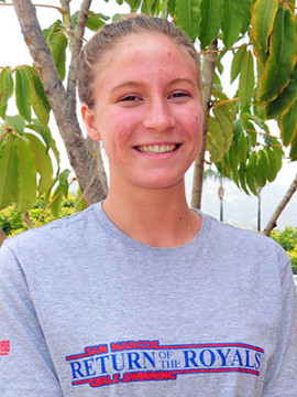 Olivia Smith, San Marcos swimming.