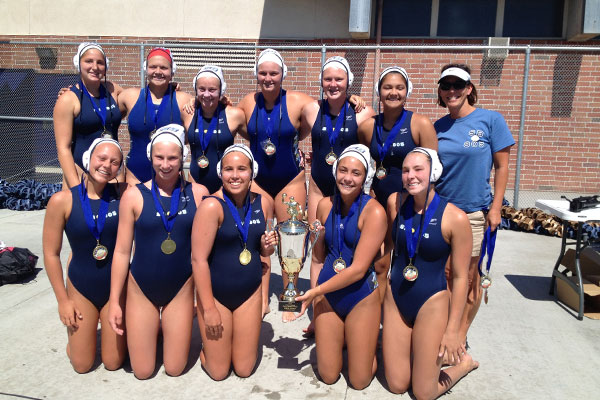 The 14U championship team from Santa Barbara 805 Water Polo Club. (Courtesy Photo) 