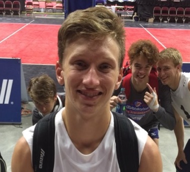 Eli Wopat won a USA Volleyball High Performance title with the SoCal Youth team.