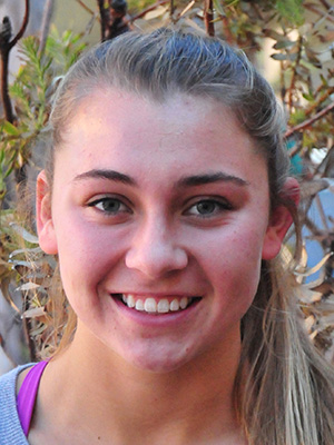 Phoebe Madsen, Laguna Blanca volleyball.