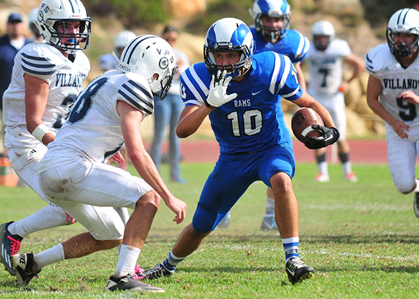 Cate earned a first-round bye in CIF's 8-Man Division 1 playoff. Pictured here is Ryder Dinning.