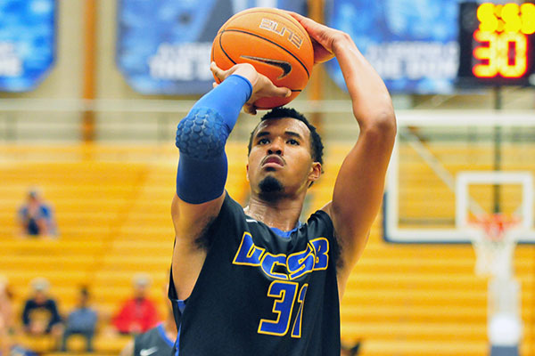 John Green led UCSB with 22 points in Friday's season opener. (Presidio Sports Photo)