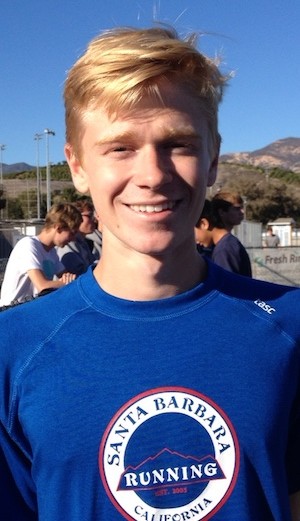Hunter Clark of Dos Pueblos finished the cross country season strong.